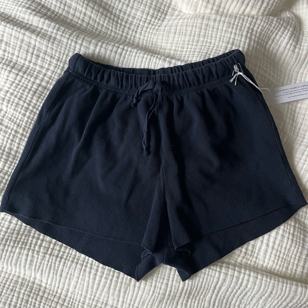 Perfect White Tee waffle shorts - unworn/tags on
